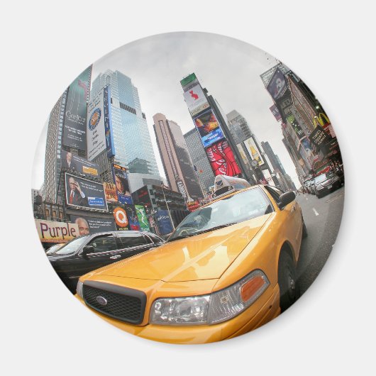 New York City Yellow Cab Magneet (Voorkant)
