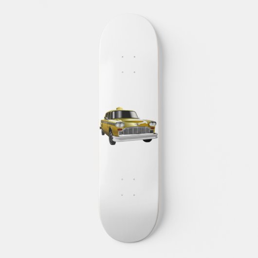 New York City Yellow  Cab Persoonlijk Skateboard (Voorkant)