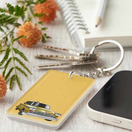 New York City Yellow Cab Sleutelhanger (Voorkant Rechts)