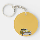 New York City Yellow  Cab Sleutelhanger (Voorkant)