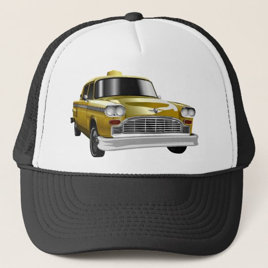New York City Yellow Cab Trucker Pet (Voorkant)