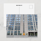 New York City - Yellow man from the High Line Park Briefkaart (Voorkant / Achterkant)