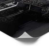 New York City zonsondergang Poster (Hoek)