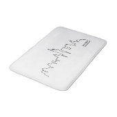 New York cityscape Badmat (Gekanteld)