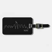 New York cityscape Bagagelabel (Voorkant horizontaal)