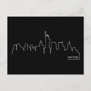 New York cityscape Briefkaart