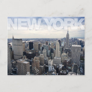 New York cityscape Briefkaart