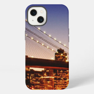 New York cityscape met brug over de rivier iPhone 13 Hoesje