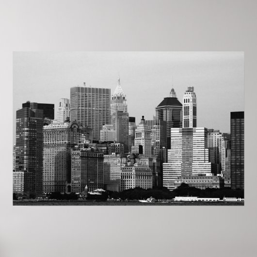 New York Cityscape Poster (Voorkant)