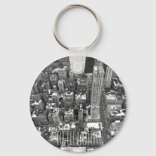 New York Cityscape Sleutelhanger New York Souvenir