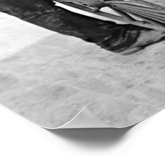 New York Clam Seller in Mulberry Bend 1900 Poster (Hoek)