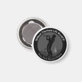 New York Clarinet Player Magneet (Voorkant / Achterkant)