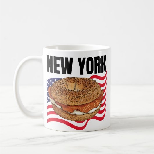 New York Classic Mug Koffiemok (Links)