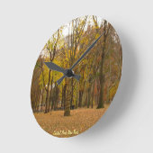 New York Clock Central Park NY Wall Clock Ronde Klok (Hoek)