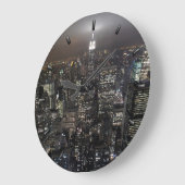 New York Clock Gifts Decor NY Wall Clock Grote Klok (Hoek)