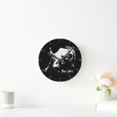 New York Clock Gifts Decor NY Wall Clock Ronde Klok (Huis)