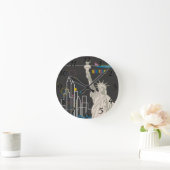 New York Clock Ronde Klok (Huis)
