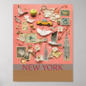 New York Collage Poster (Voorkant)