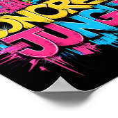 New York Concrete Oerwoud Poster (Hoek)