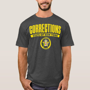 New York correctiefunctionaris Thin Grey Line T-shirt