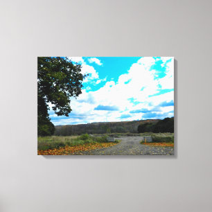 NEW YORK COUNTRY ROAD canvas Afdruk