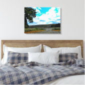 NEW YORK COUNTRY ROAD canvas Afdruk (Insitu (Slaapkamer))
