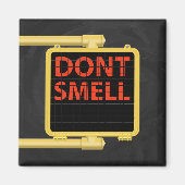 New York Crosswalk Sign Smell Magneet (Voorkant)