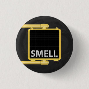 New York Crosswalk Sign Smell Ronde Button 3,2 Cm