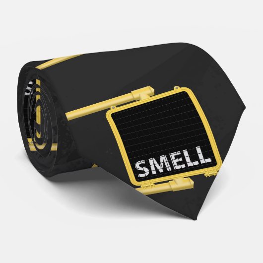 New York Crosswalk Sign Smell Stropdas (Opgerold)