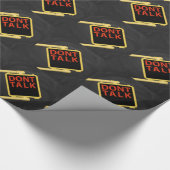 New York Crosswalk Sign Talk Cadeaupapier (Hoek)