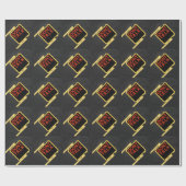 New York Crosswalk Sign Talk Cadeaupapier (Vlak)