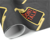 New York Crosswalk Sign Talk Cadeaupapier (Rol Hoek)