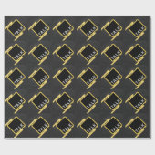 New York Crosswalk Sign Talk Cadeaupapier (Vlak)