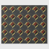 New York Crosswalk Sign Walk Cadeaupapier (Vlak)