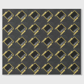 New York Crosswalk Sign Walk Cadeaupapier (Vlak)