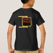 New York Crosswalk Sign Walk T-shirt (Achterkant)