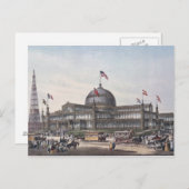 New York Crystal Palace Briefkaart (Voorkant / Achterkant)