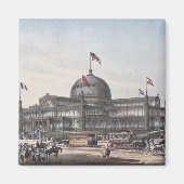 New York Crystal Palace Magneet (Voorkant)