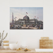 New York Crystal Palace Poster (Keuken)