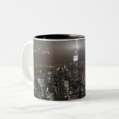 New York Cup Cityscape New York Night Mok (Voorkant links)