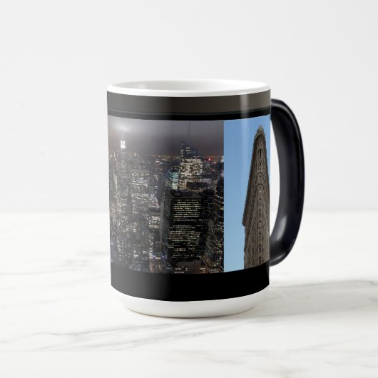New York Cup Cityscape New York Night Mok (Voorkant rechts)