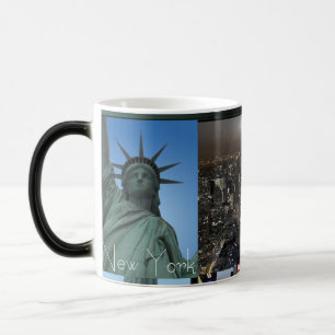 New York Cup Cityscape New York Night Mok