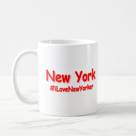 "New York" Cute Design. Bestel nu Koffiemok (Links)