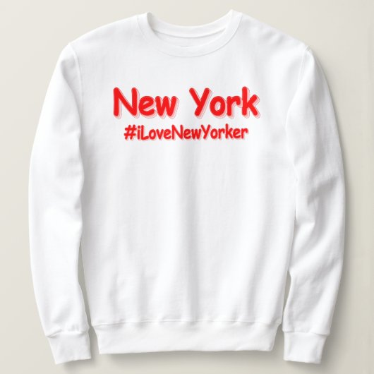 "New York" Cute Design. Bestel nu Trui (Design voorkant)