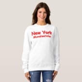 "New York" Cute Design. Bestel nu Trui (Voorkant volledig)