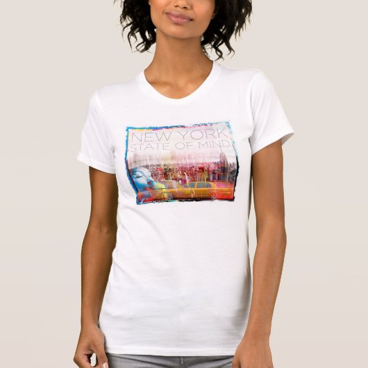 New York Dames T-Shirt (Voorkant)