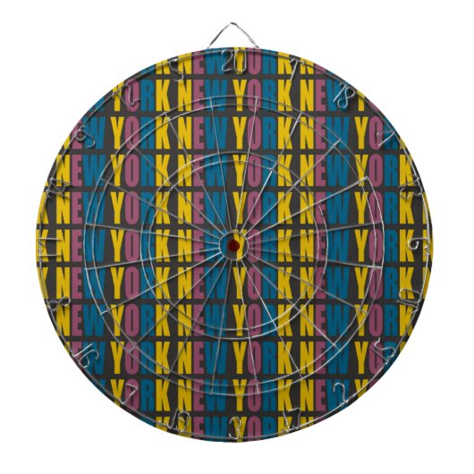 New York Dart Board Dartbord (Voorkant)
