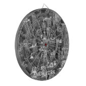 New York Dartboard New York Souvenir Dartboard Dartbord (Voorkant Links)