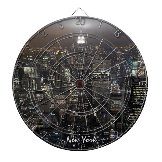New York Dartboard New York Souvenir Dartboard Dartbord (Voorkant)