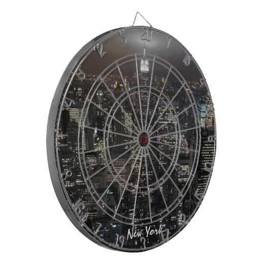 New York Dartboard New York Souvenir Dartboard Dartbord (Voorkant Links)